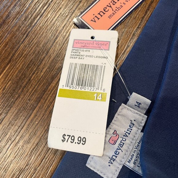 Vineyard Vines Blue Leggings with Sleek Design - Picture 12 of 16